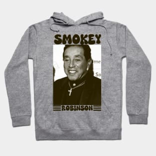 Smokey Robinson The King Of Motown Hoodie